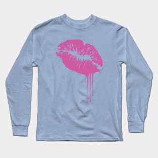 Lipstick smile... Long Sleeve T-Shirt